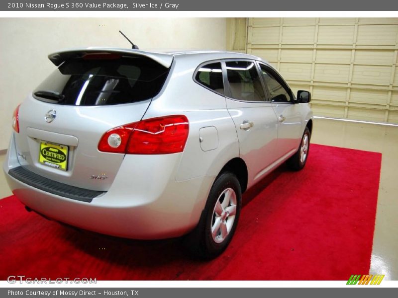 Silver Ice / Gray 2010 Nissan Rogue S 360 Value Package