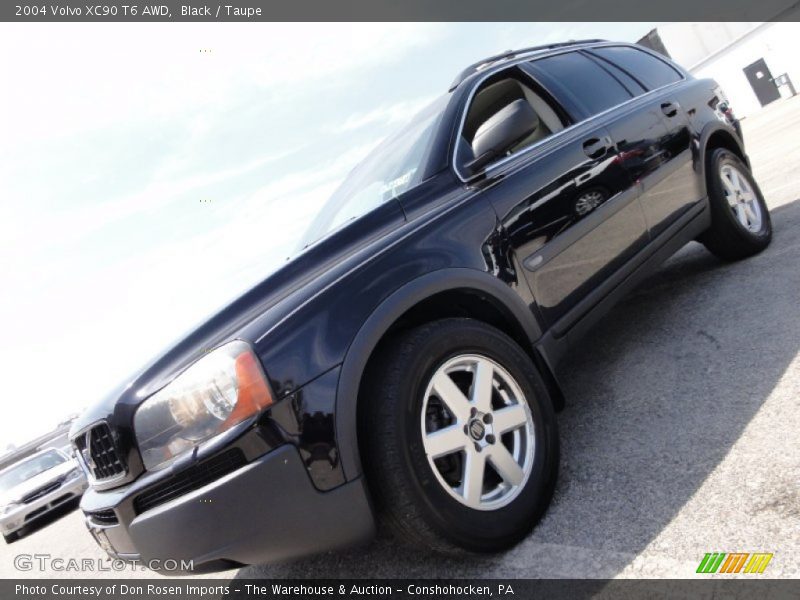 Black / Taupe 2004 Volvo XC90 T6 AWD