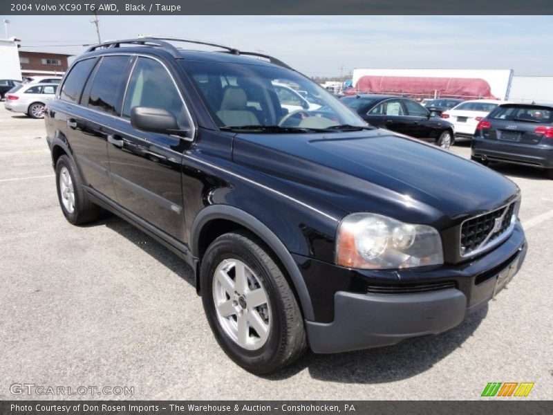 Black / Taupe 2004 Volvo XC90 T6 AWD