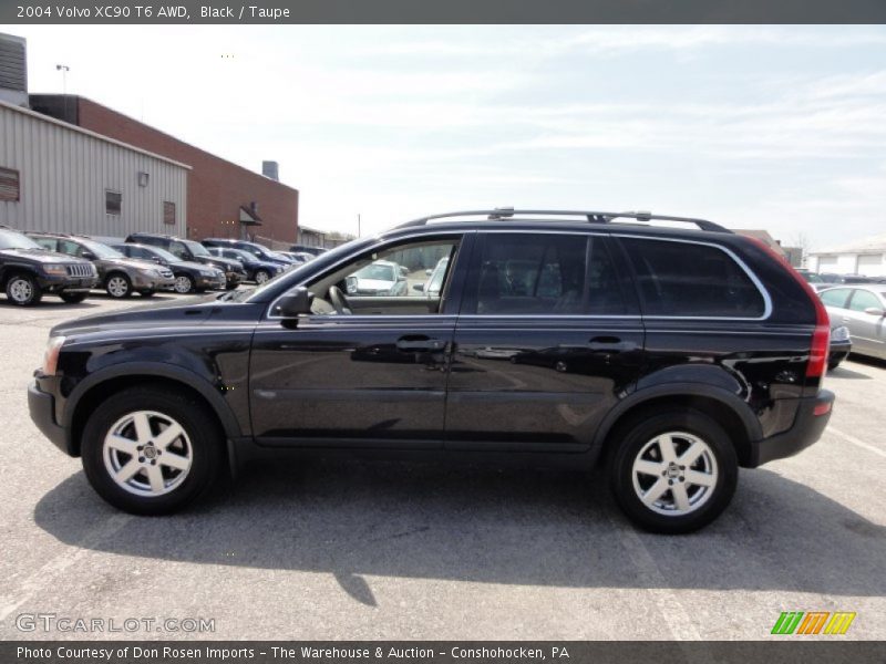 Black / Taupe 2004 Volvo XC90 T6 AWD