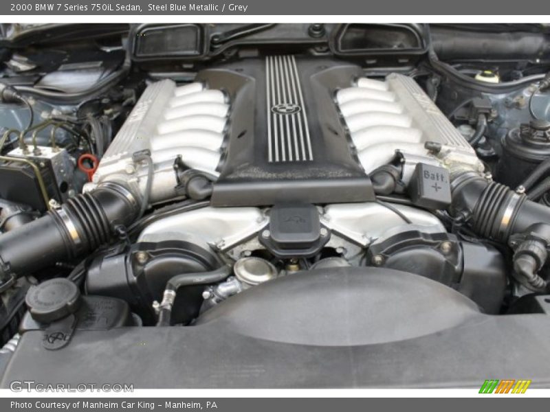  2000 7 Series 750iL Sedan Engine - 5.4 Liter SOHC 24-Valve V12