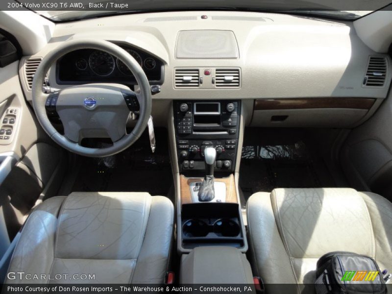 Black / Taupe 2004 Volvo XC90 T6 AWD