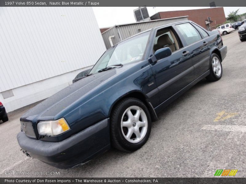 Nautic Blue Metallic / Taupe 1997 Volvo 850 Sedan