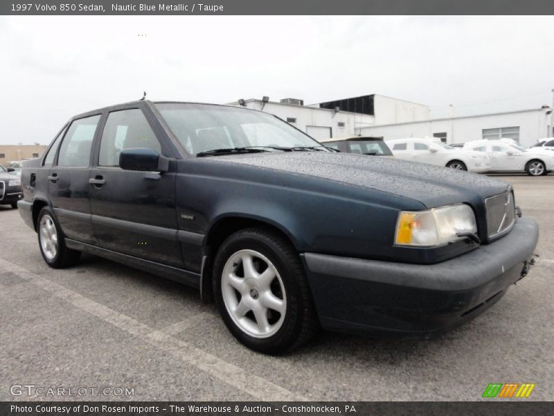 Nautic Blue Metallic / Taupe 1997 Volvo 850 Sedan