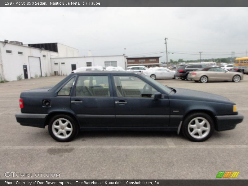 Nautic Blue Metallic / Taupe 1997 Volvo 850 Sedan