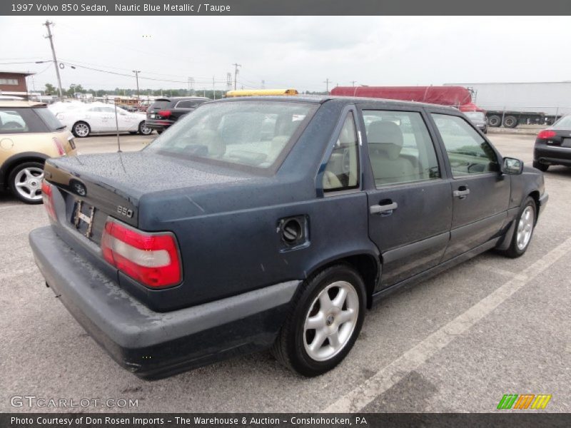 Nautic Blue Metallic / Taupe 1997 Volvo 850 Sedan