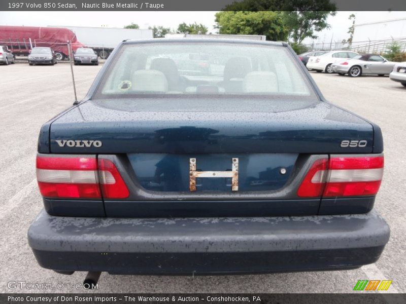 Nautic Blue Metallic / Taupe 1997 Volvo 850 Sedan