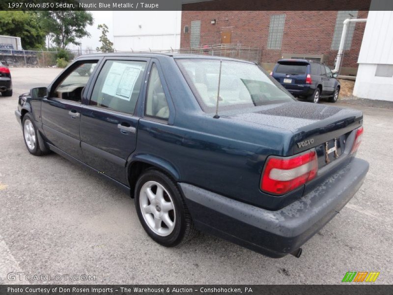Nautic Blue Metallic / Taupe 1997 Volvo 850 Sedan