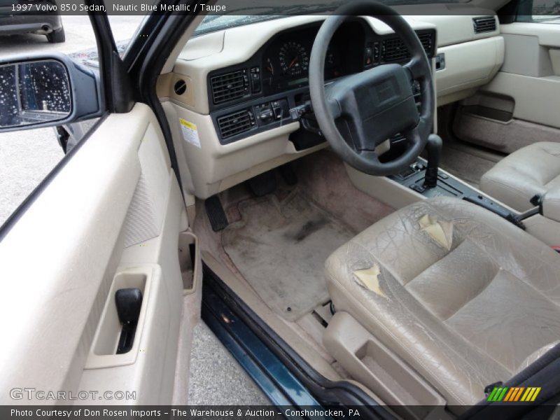 Nautic Blue Metallic / Taupe 1997 Volvo 850 Sedan