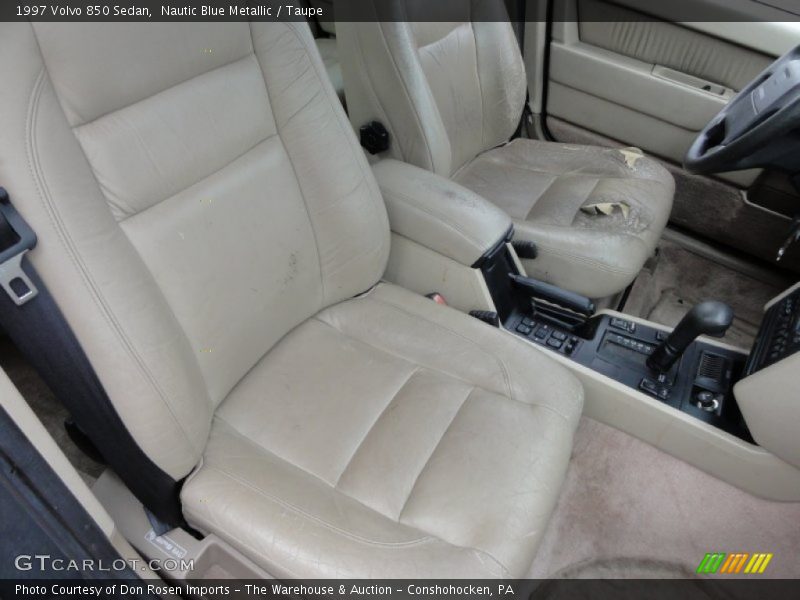 Nautic Blue Metallic / Taupe 1997 Volvo 850 Sedan