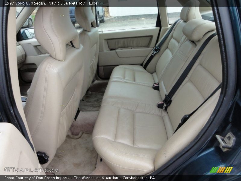 Nautic Blue Metallic / Taupe 1997 Volvo 850 Sedan