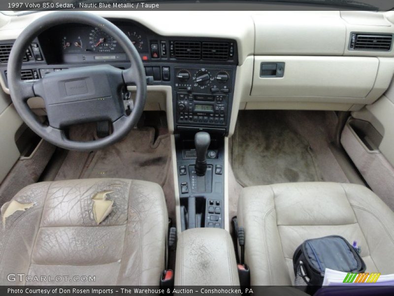 Nautic Blue Metallic / Taupe 1997 Volvo 850 Sedan