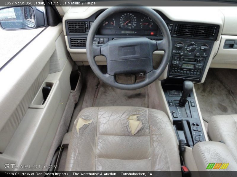 Nautic Blue Metallic / Taupe 1997 Volvo 850 Sedan