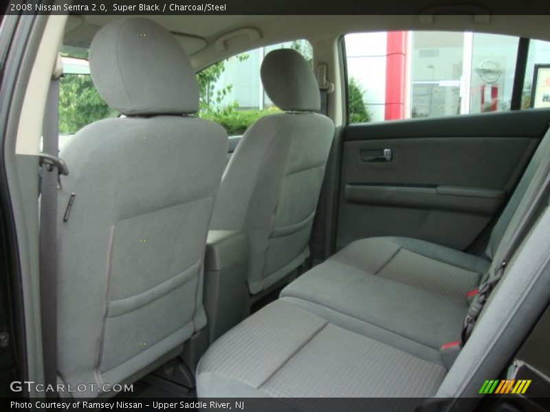 Super Black / Charcoal/Steel 2008 Nissan Sentra 2.0