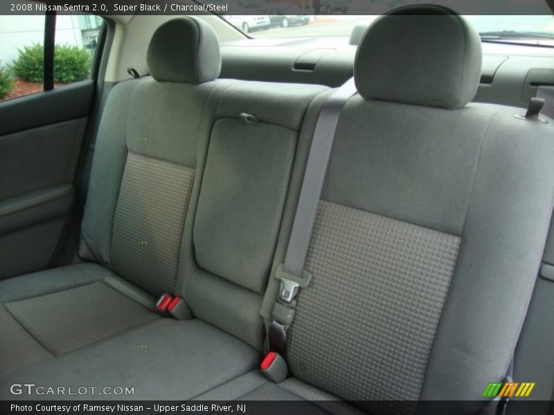 Super Black / Charcoal/Steel 2008 Nissan Sentra 2.0