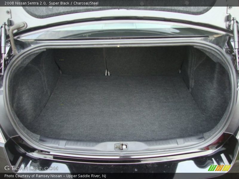Super Black / Charcoal/Steel 2008 Nissan Sentra 2.0