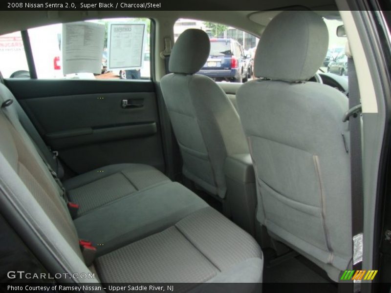 Super Black / Charcoal/Steel 2008 Nissan Sentra 2.0
