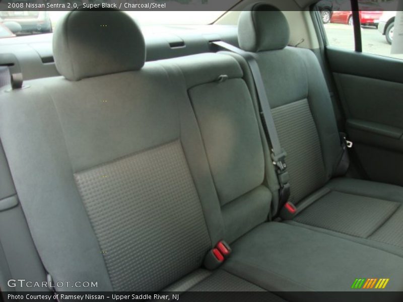 Super Black / Charcoal/Steel 2008 Nissan Sentra 2.0