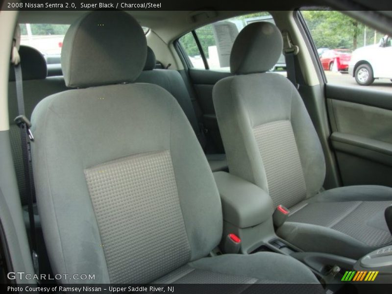 Super Black / Charcoal/Steel 2008 Nissan Sentra 2.0