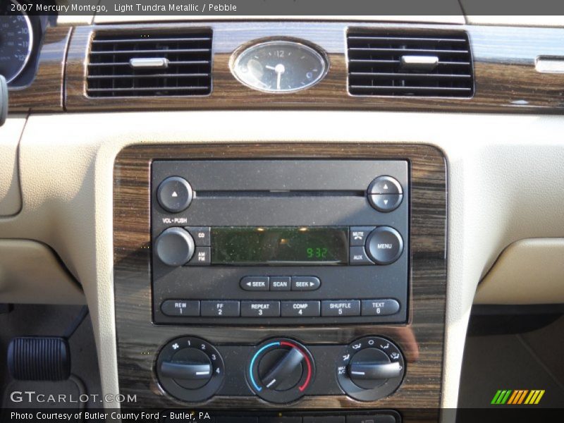 Controls of 2007 Montego 