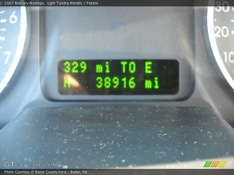 Light Tundra Metallic / Pebble 2007 Mercury Montego