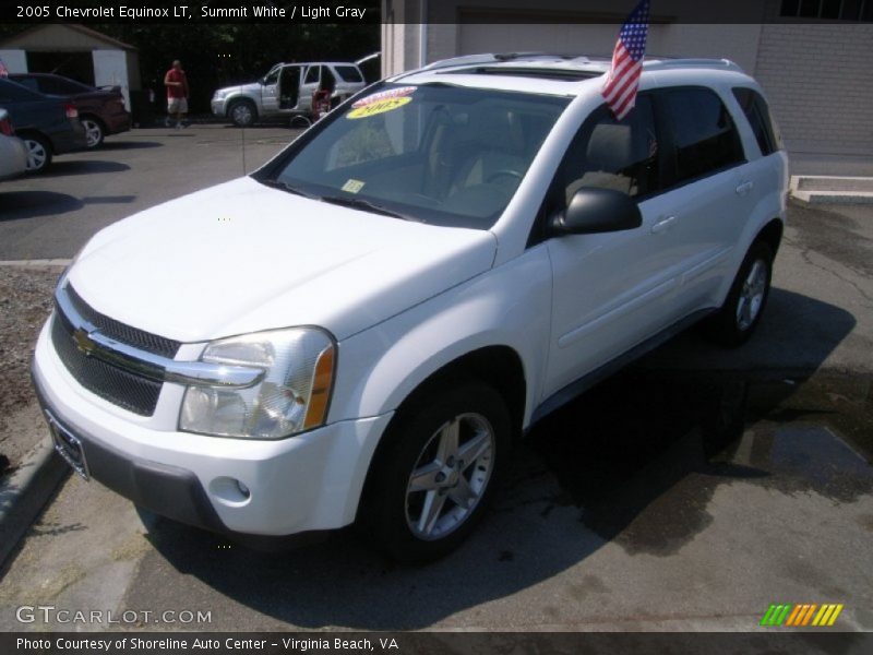Summit White / Light Gray 2005 Chevrolet Equinox LT