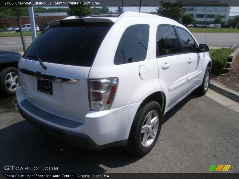 Summit White / Light Gray 2005 Chevrolet Equinox LT