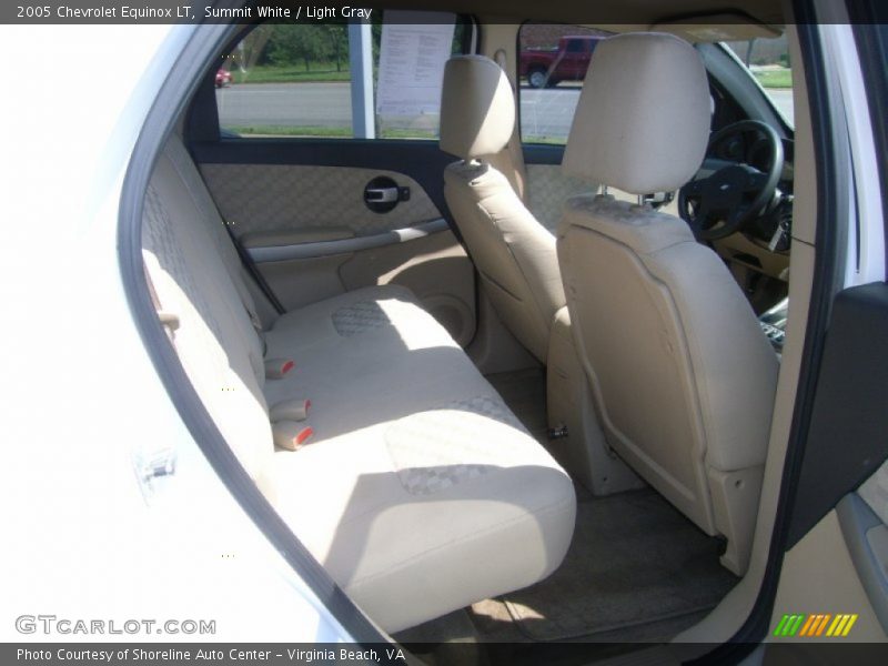 Summit White / Light Gray 2005 Chevrolet Equinox LT