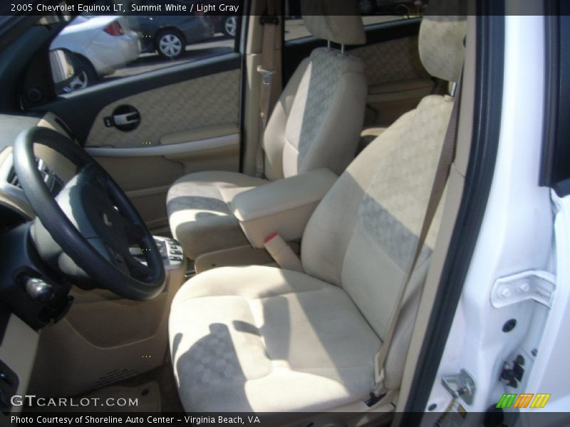 Summit White / Light Gray 2005 Chevrolet Equinox LT