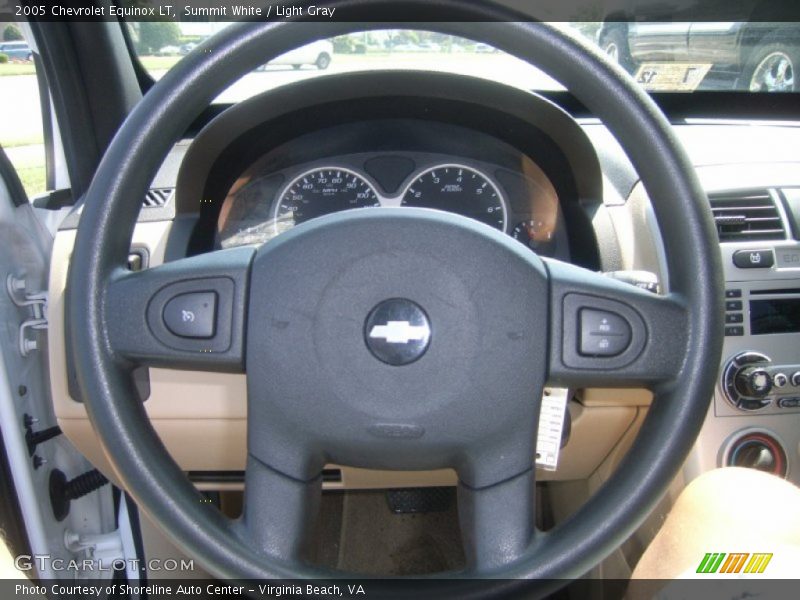 Summit White / Light Gray 2005 Chevrolet Equinox LT
