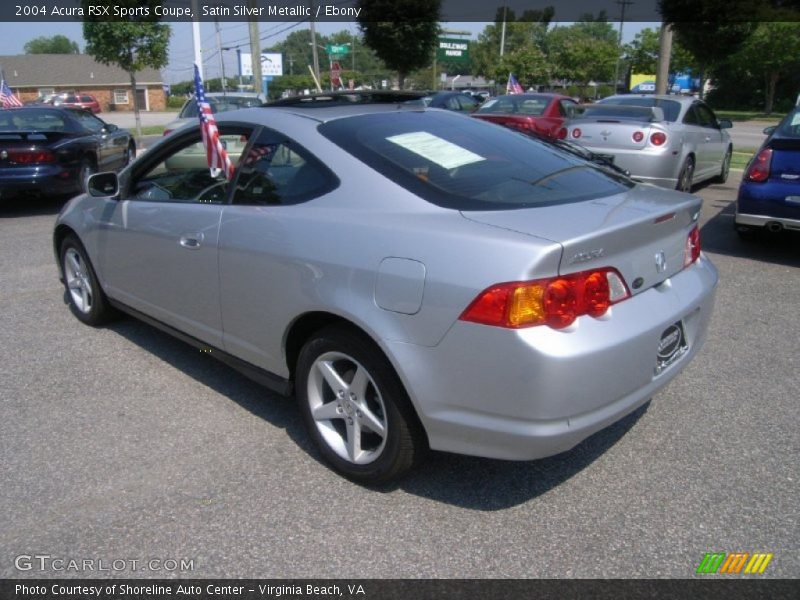 Satin Silver Metallic / Ebony 2004 Acura RSX Sports Coupe