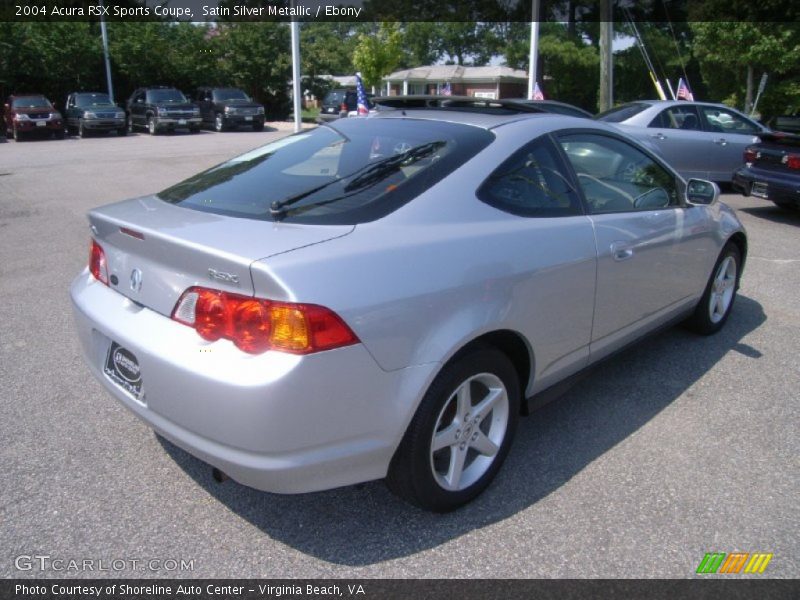 Satin Silver Metallic / Ebony 2004 Acura RSX Sports Coupe