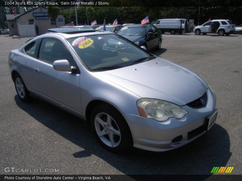 Satin Silver Metallic / Ebony 2004 Acura RSX Sports Coupe