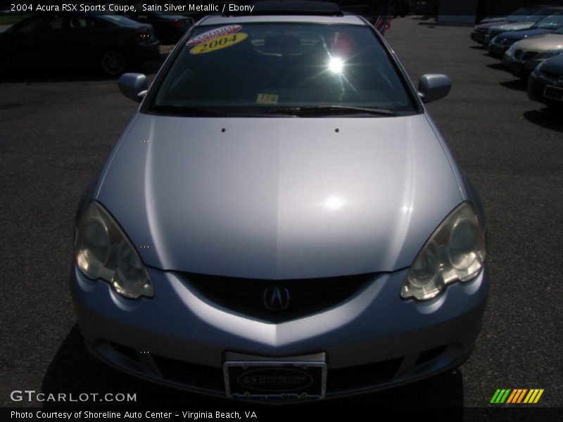 Satin Silver Metallic / Ebony 2004 Acura RSX Sports Coupe