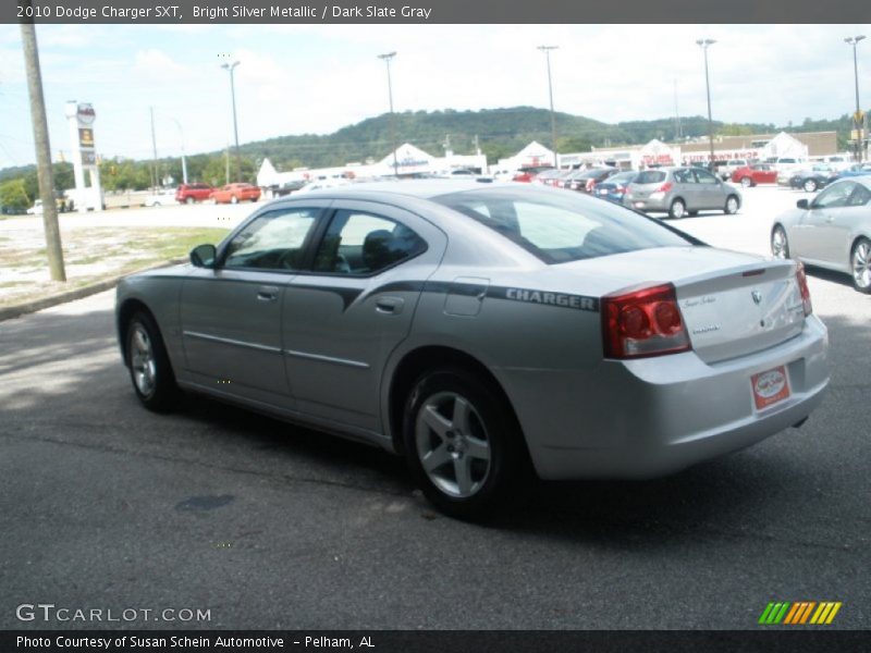 Bright Silver Metallic / Dark Slate Gray 2010 Dodge Charger SXT