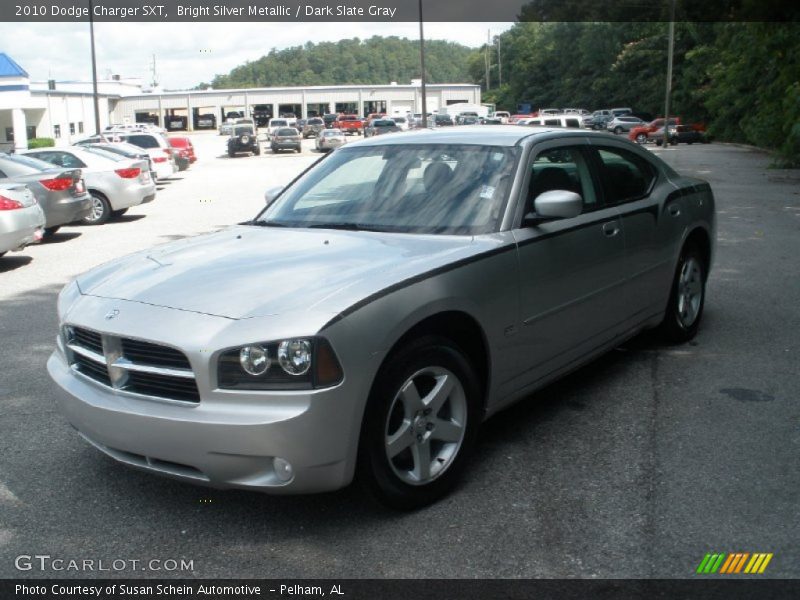 Bright Silver Metallic / Dark Slate Gray 2010 Dodge Charger SXT