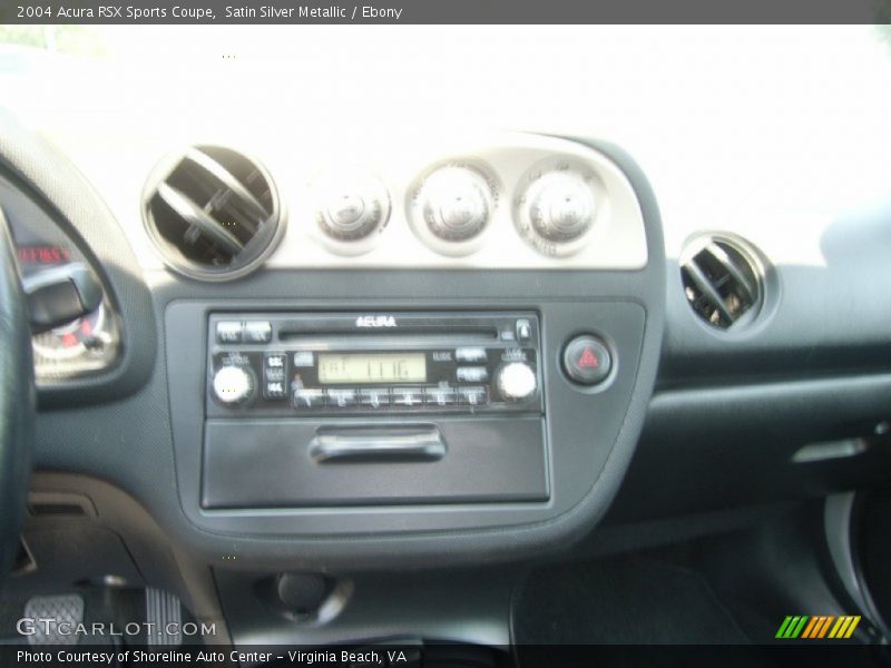 Satin Silver Metallic / Ebony 2004 Acura RSX Sports Coupe