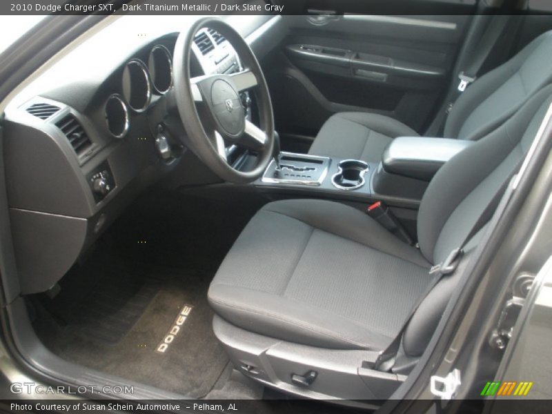 Dark Titanium Metallic / Dark Slate Gray 2010 Dodge Charger SXT