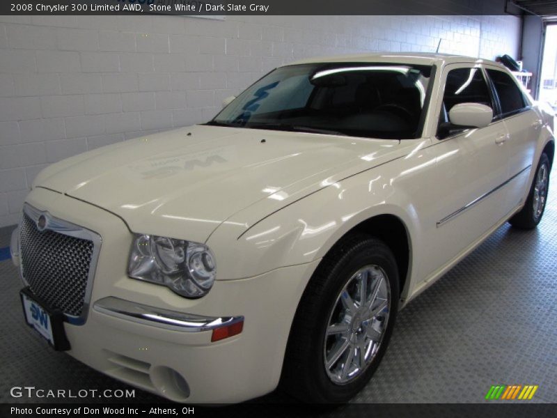 Stone White / Dark Slate Gray 2008 Chrysler 300 Limited AWD