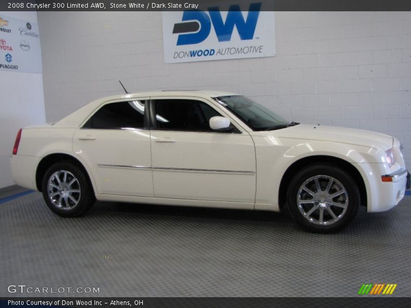 Stone White / Dark Slate Gray 2008 Chrysler 300 Limited AWD