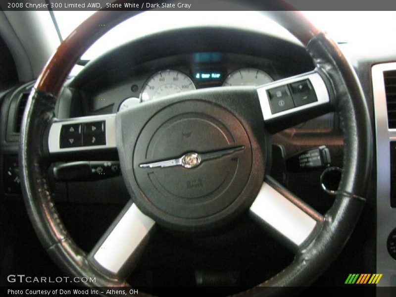 Stone White / Dark Slate Gray 2008 Chrysler 300 Limited AWD