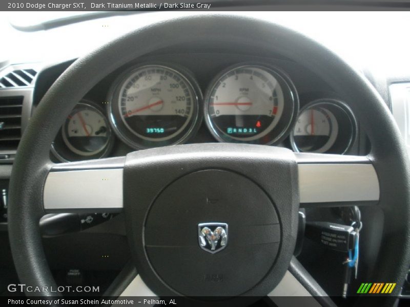 Dark Titanium Metallic / Dark Slate Gray 2010 Dodge Charger SXT