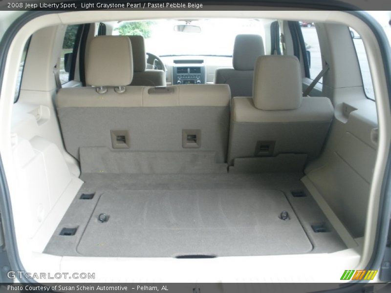 Light Graystone Pearl / Pastel Pebble Beige 2008 Jeep Liberty Sport