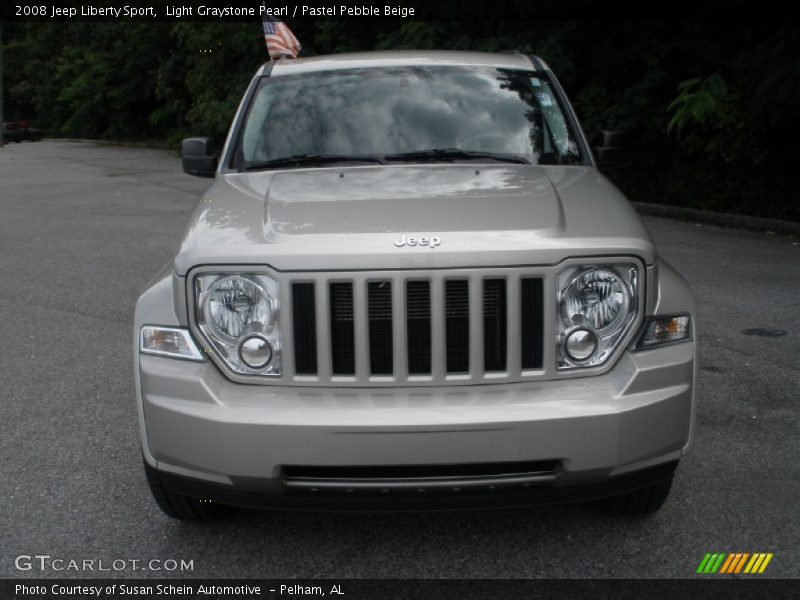 Light Graystone Pearl / Pastel Pebble Beige 2008 Jeep Liberty Sport