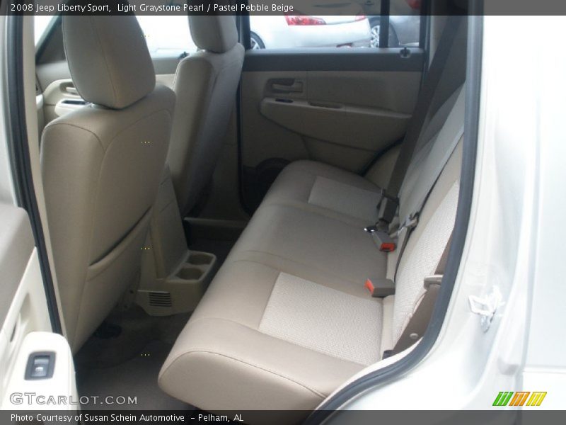 Light Graystone Pearl / Pastel Pebble Beige 2008 Jeep Liberty Sport