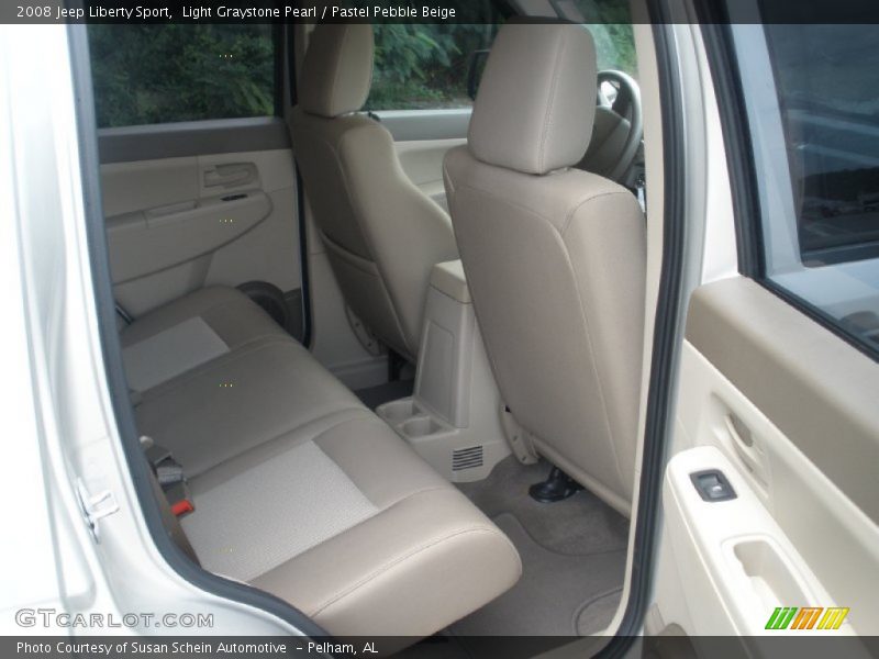 Light Graystone Pearl / Pastel Pebble Beige 2008 Jeep Liberty Sport
