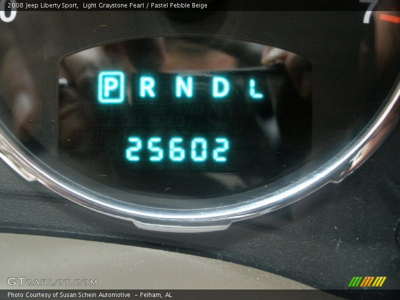 Light Graystone Pearl / Pastel Pebble Beige 2008 Jeep Liberty Sport