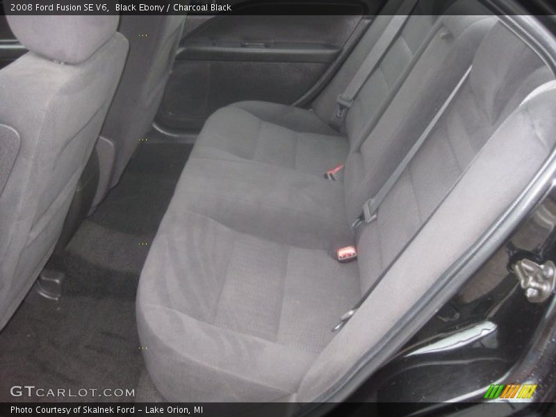 Black Ebony / Charcoal Black 2008 Ford Fusion SE V6