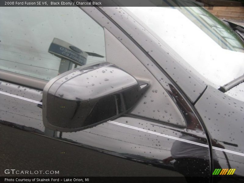 Black Ebony / Charcoal Black 2008 Ford Fusion SE V6
