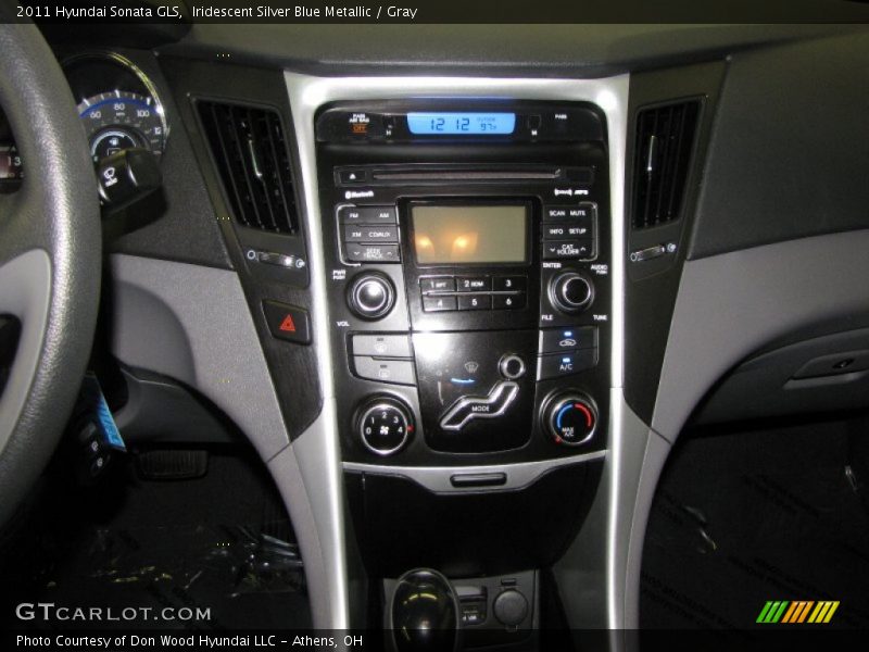 Iridescent Silver Blue Metallic / Gray 2011 Hyundai Sonata GLS